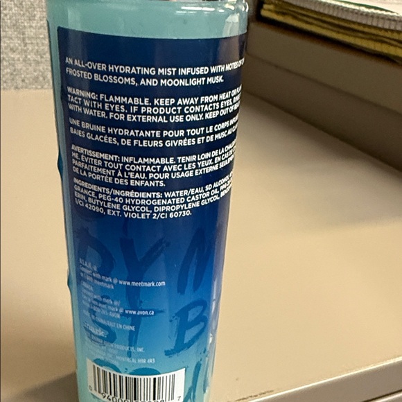 Avon mark. Moon Chill Berry Body Mist Big 6.7 Fl Oz Bottle - Picture 14 of 16